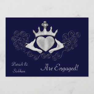 The Claddagh (Silver) Invitation