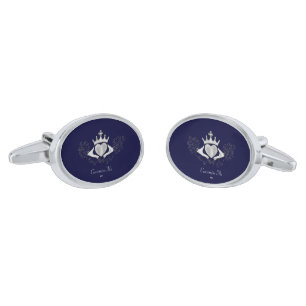 The Claddagh (Silver) Silver Cufflinks