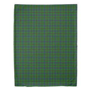 The Clan Agnew Hunting Tartan Plaid Pat Duvet Cover