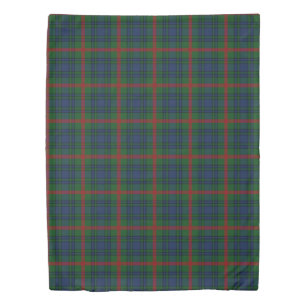 The Clan Aiton Tartan Plaid Pattern Duvet Cover