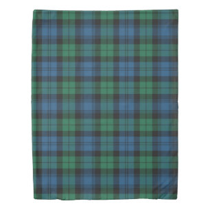 The Clan Blackwatch Ancient Tartan Plaid Duvet Cover