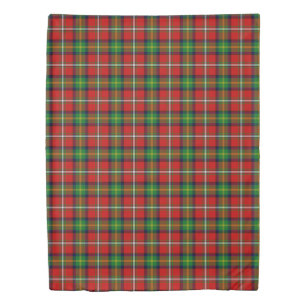 The Clan Boyd Tartan Plaid Duvet Cover