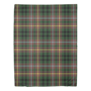 The Clan Buchanan Hunting Tartan Plaid Duvet Cover