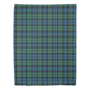 The Clan Campbell Ancient Tartan Plaid Duvet Cover