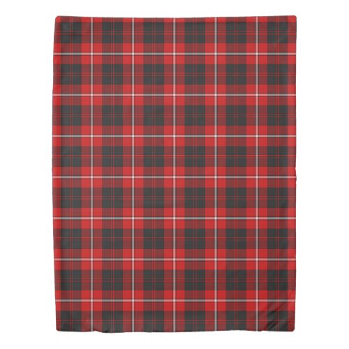 The Clan Cunningham Tartan Plaid Duvet Cover