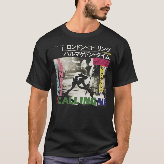 The Clash T-ShirtLondon Calling Japan __ The Clash T-Shirt (Front)
