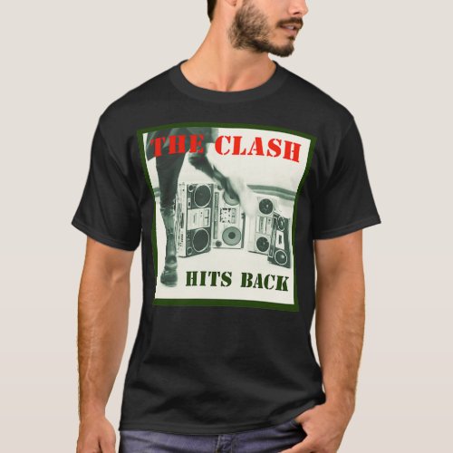 The Clash u2013 Hits Back Album  T_Shirt