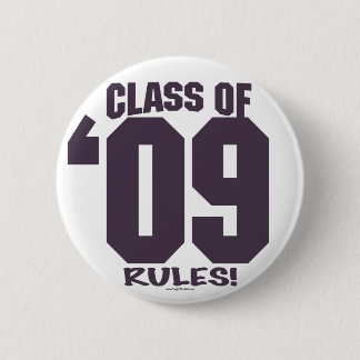 The Class of 2009 Rocks Grad Gear Button