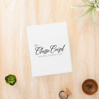 The Classic Coord Mini Binder