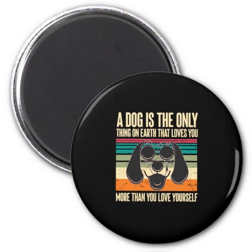 The classic dog lover  classic t shirt magnet