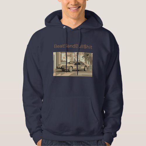 The classic navy blue  hoodie