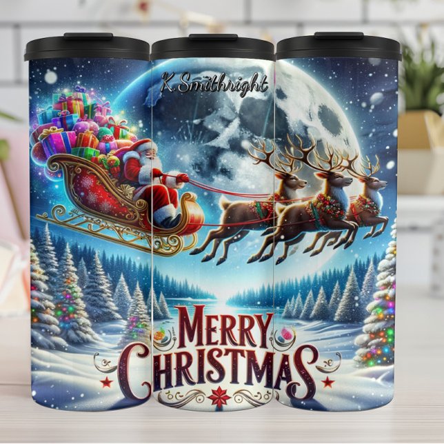 The Classic Night Before Christmas Thermal Tumbler (Creator Uploaded)