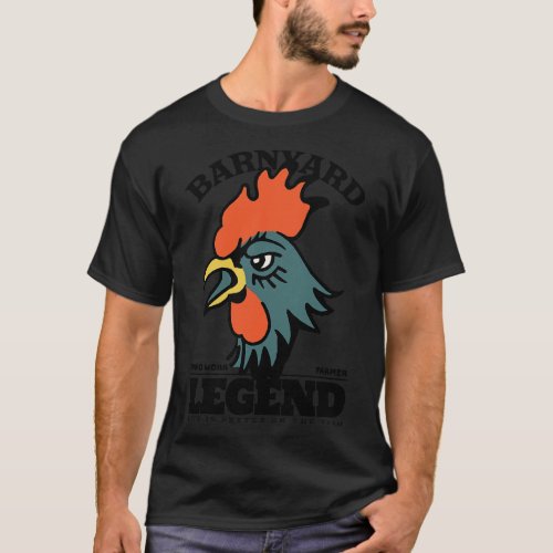 The Classic Roosterof Barnyard T_Shirt