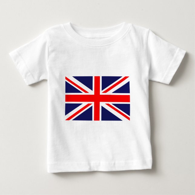 The Classic Union Jack Baby T-Shirt (Front)