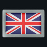 The Classic Union Jack Belt Buckle<br><div class="desc">The Union Flag, or Union Jack, is the national flag of the United Kingdom. It is so called because it combines the crosses of the three countries united under one Sovereign - the kingdoms of England and Wales, of Scotland and of Ireland (although since 1921 only Northern Ireland has been...</div>