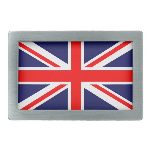 The Classic Union Jack Belt Buckle (Front)