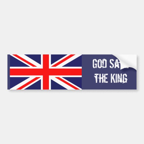 The Classic Union Jack Bumper Sticker