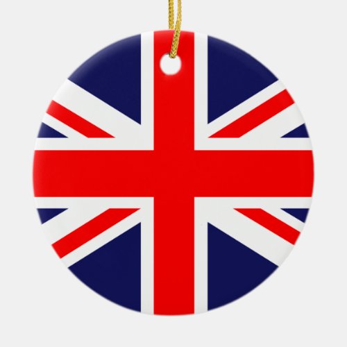 The Classic Union Jack Ceramic Ornament