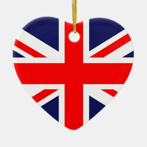 The Classic Union Jack Ceramic Ornament