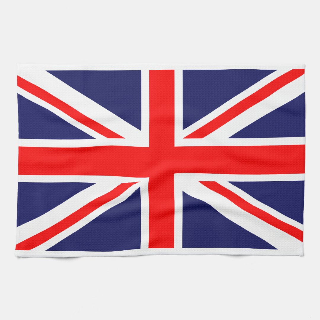 The Classic Union Jack Kitchen Towel Zazzle
