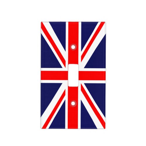 The Classic Union Jack Light Switch Cover