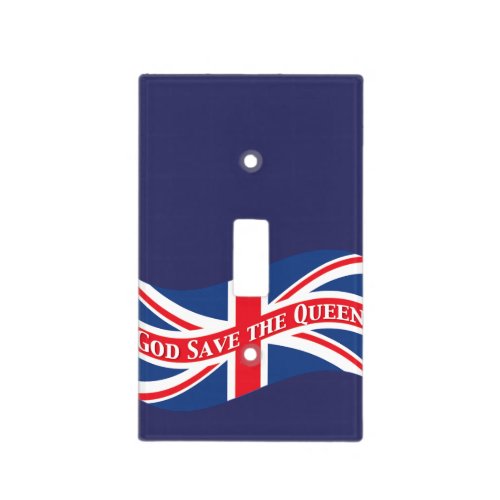 The Classic Union Jack Light Switch Cover