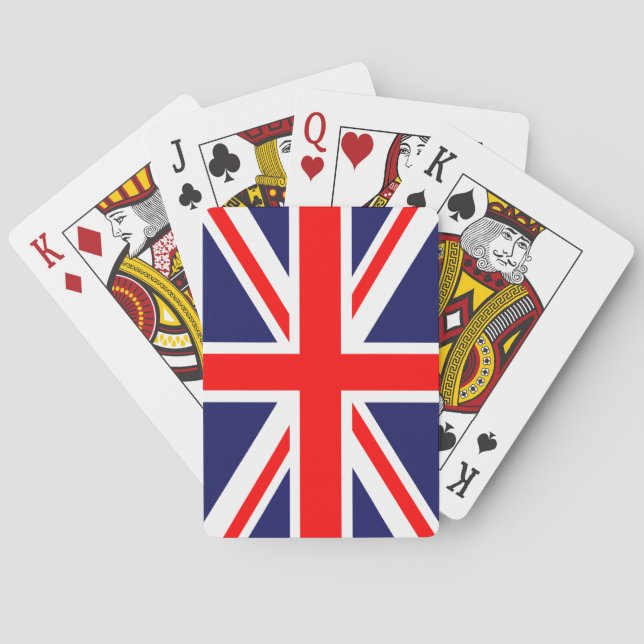 The Classic Union Jack Poker Cards (Back)