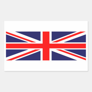 The Classic Union Jack Rectangular Sticker