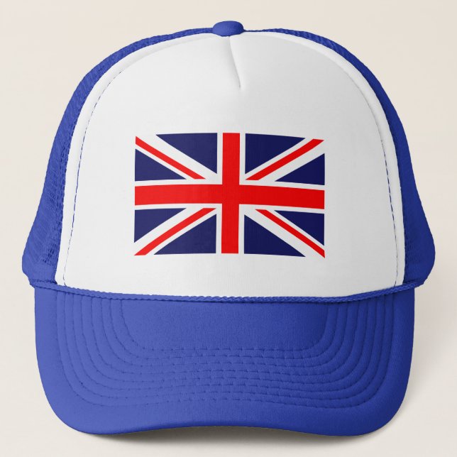The Classic Union Jack Trucker Hat (Front)