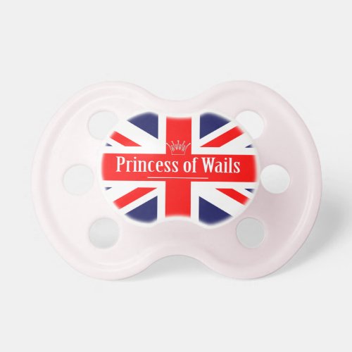 The Classic Union Jack with Princess of Wales Pacifier