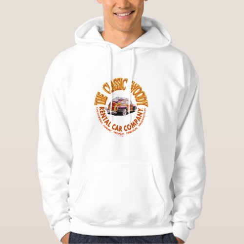 The Classic Woody Rental Car Company Logo Ver 30 Hoodie