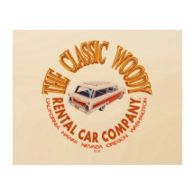 The Classic Woody Rental Car Company