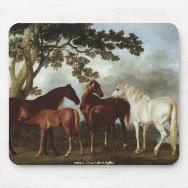 THE CLASSICAL HORSE Collection Mouse Pad (Front)