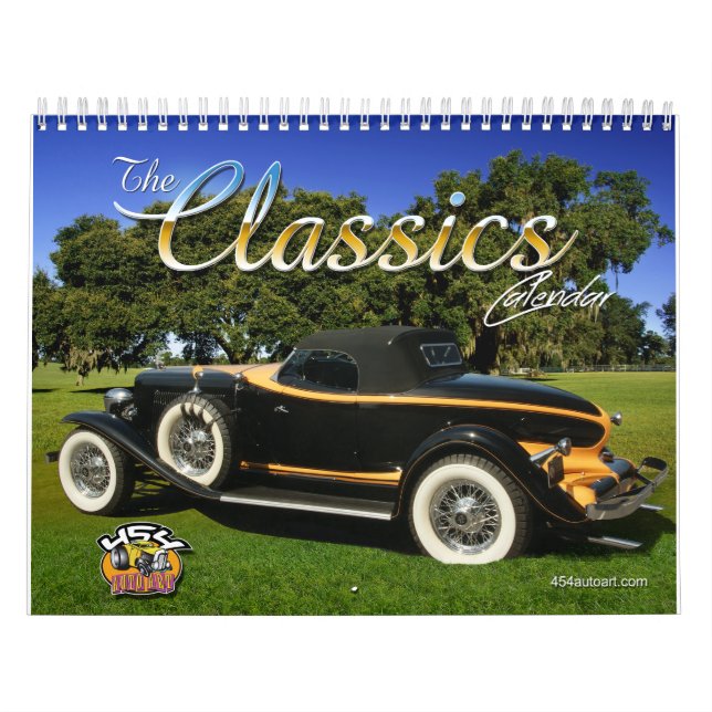 The Classics Car Calendar (Cover)