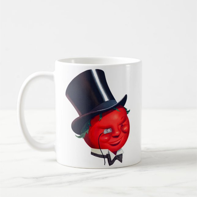 the classy tomato coffee mug (Left)