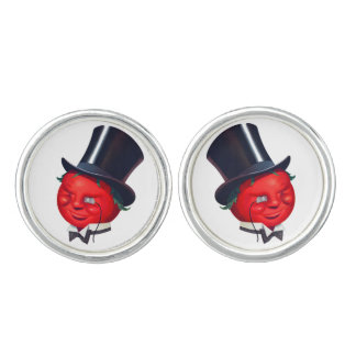 the classy tomato cufflinks