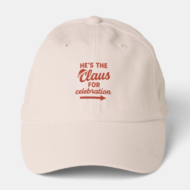 The Claus for celebration Performance Cap (Front)