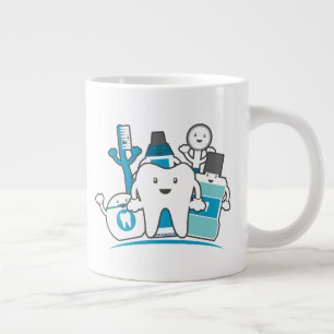The Clean Teeth Gang Giant Coffee Mug