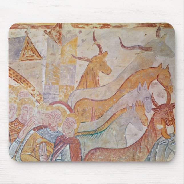 The Cleansing of the Temple Mouse Pad (Front)