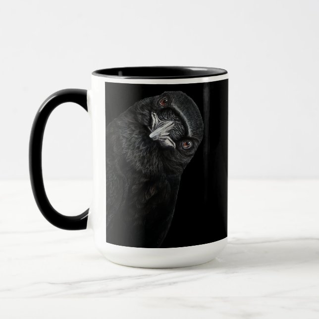 The Cleverness of Crows Mug (Left)