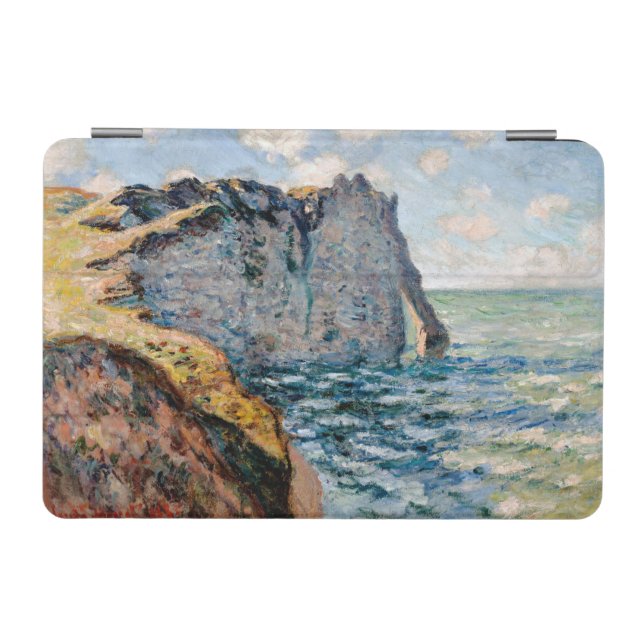 The Cliff of Aval, Monet iPad Mini Cover (Horizontal)