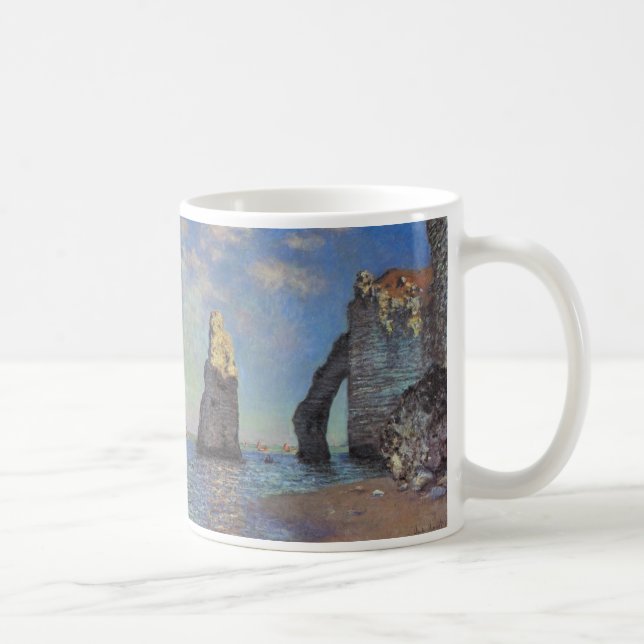 The Cliffs at Etretat Coffee Mug (Right)