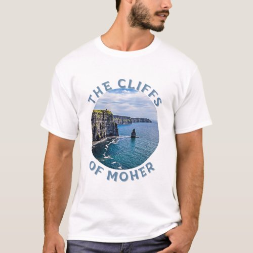 The Cliffs Of Moher Co Clare Ireland T_Shirt