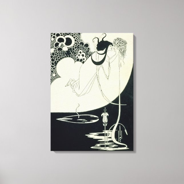 The Climax, illustration from 'Salome' by Oscar Wi Canvas Print (Front)