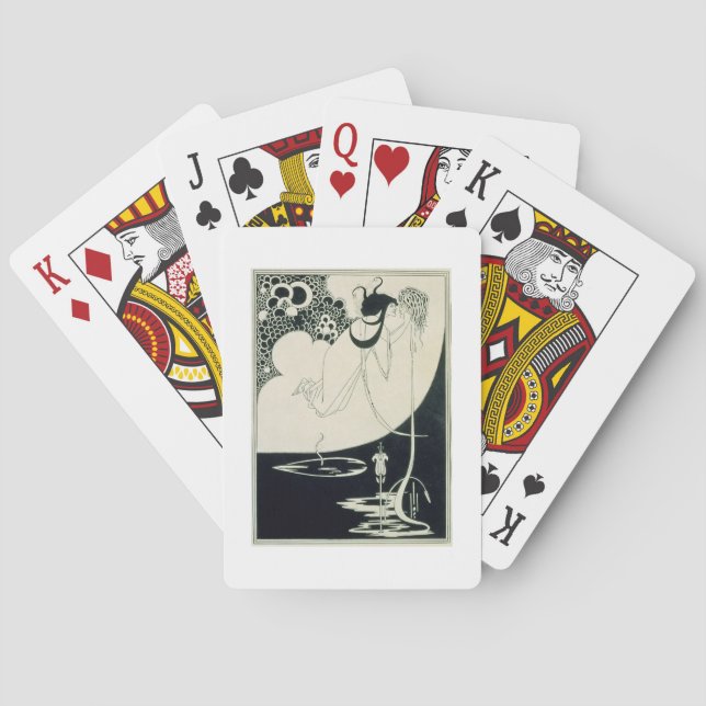 The Climax, illustration from 'Salome' by Oscar Wi Poker Cards (Back)