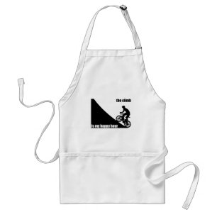 The Climb Is My Happy Hour Adult Apron