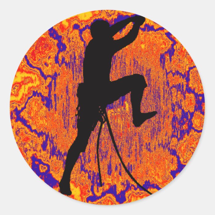 THE CLIMBING PASSAGE ROUND STICKER