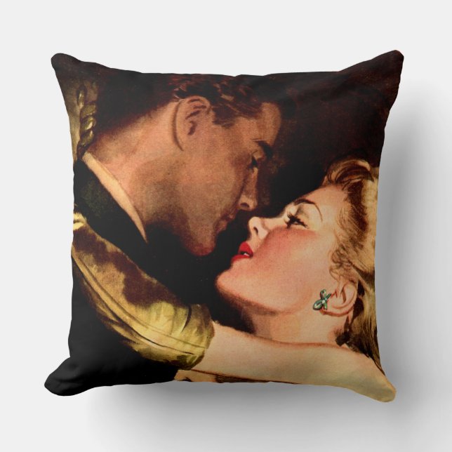 The Clinch Throw Pillow (Front)