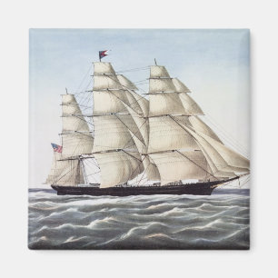 The Clipper Ship "Flying Cloud" Magnet