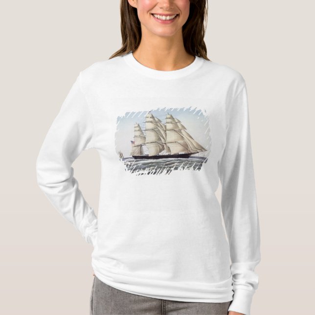 The Clipper Ship "Flying Cloud" T-Shirt (Front)